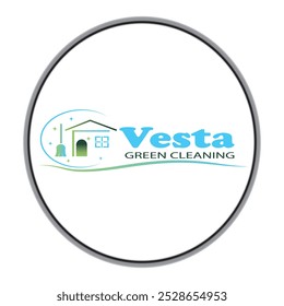 Vesta cleaning company  
i create a simple and eyecatch logo for this company