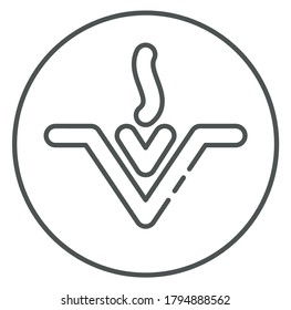 Vesta icon vector illustration design