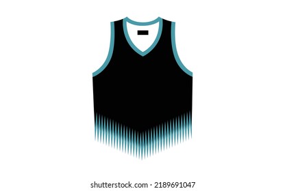 Vests and sleeveless tees vector illustration