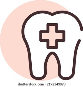 Vet appointment, illustration, vector on a white background.