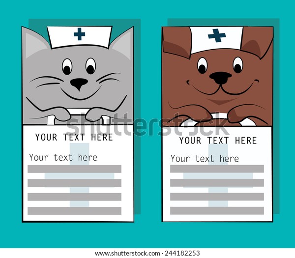 Vet Content Card Templates Workplace Card Inventory Vector photo about Information Card Templates identified as Vet Articles Card Templates Company Card Inventory Vector