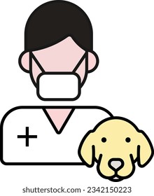 vet people animal pet person Outline