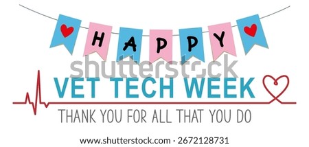 Vet Tech Appreciation Week concept. National Veterinary Technician Week.