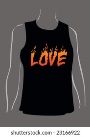 vetctor love