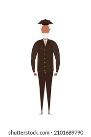 Veteran army soldier used for veterans day, independent day, vector illustration for your design