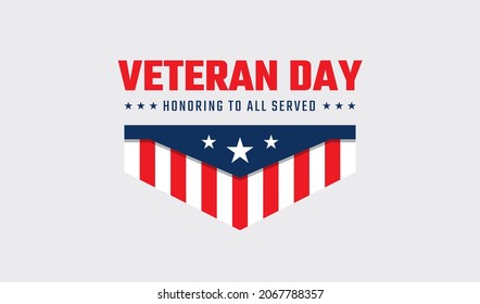 Veteran Day 11 November Vector