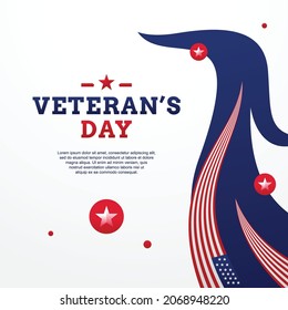 Veteran Day Design Background For Greeting Moment