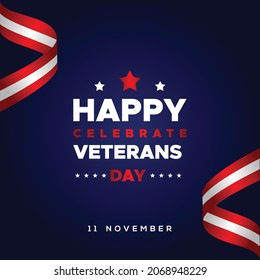 Veteran Day Design Background For Greeting Moment