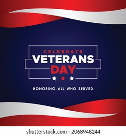 Veteran Day Design Background For Greeting Moment
