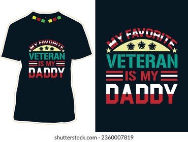 Veteran Day T-shirt Design Vector