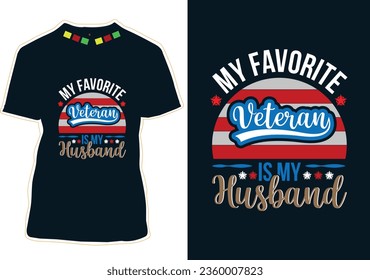Veterano vector de diseño de camisetas