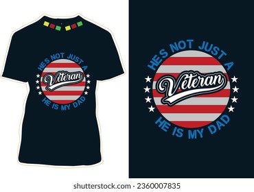 Veteran Day T-shirt Design Vector