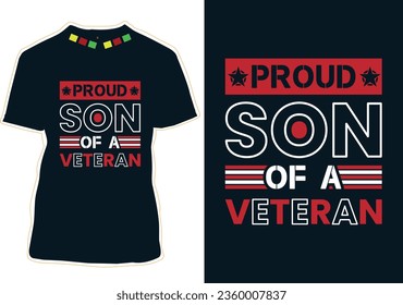 Veteran Day T-shirt Design Vector