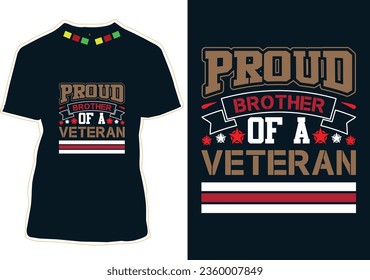 Veteran Day T-shirt Design Vector