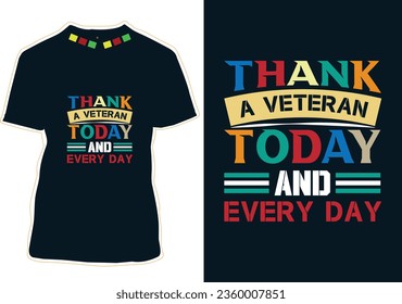 Veterano vector de diseño de camisetas