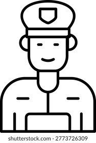 Veteran Icon Vector Element line icon design vector icons