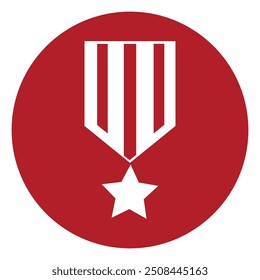 Veterano ícone vetor elegante ícone veterano plano do exército e da coleção de guerra