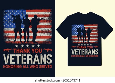 Veteran t shirt design for veterans day.