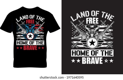 Veteran T-Shirt Design Amry T-Shirt