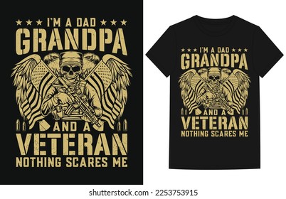 Veteran t-shirt Design, Army,Military Quotes.