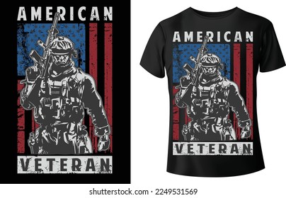 
Diseño veterano de camisetas.

Vector Premium 