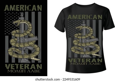 
Veteran T-Shirt Design.

Premium Vector 