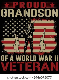 Veteran t-shirt design, Vector Art