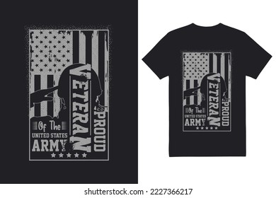 Veteran t-shirt, US Army Veteran shirt, veteran t shirts design with USA flag, American Army