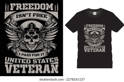 Plantilla de diseño de camisetas vectoriales premium para tipografía veterana. Gráficos vectoriales completamente editables y archivo listo para imprimir.Perfecto para los elementos impresos carteles, tarjetas, ilustración vectorial, adecuado para camiseta, afiche.