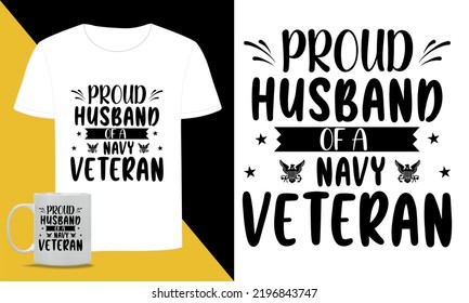 Veteran Typography SVG T Shirt Design 