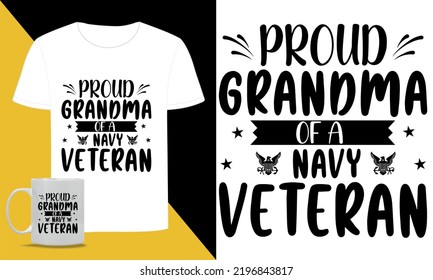 Veteran Typography SVG T Shirt Design 