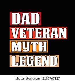 VETERAN TYPOGRAPHY AND T SHIRT DESIGN