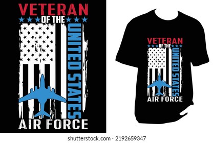 Veteran of the united states air force Veteran T Shirt