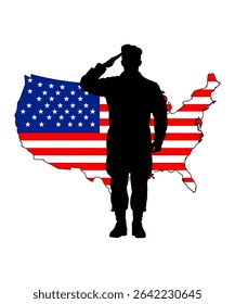 veteran vector graphic illustration graphic