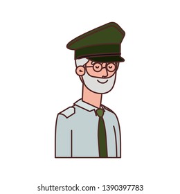 veteran war old man avatar character