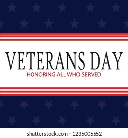 Veterans day background