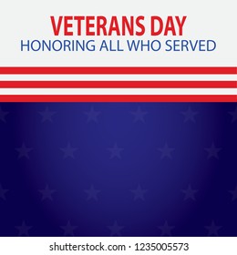 Veterans day background