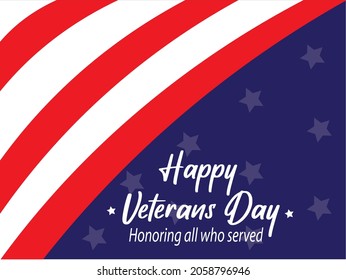 Antecedentes del Día de los Veteranos Adecuado para colocar en contenido con ese tema, posts de medios sociales, aplicaciones móviles, diseño de banners y anuncios de internet.