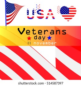 Veterans Day, Background, USA 