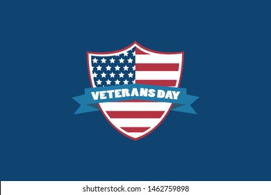 Veterans Day background - vector illustration