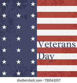 Veterans Day background for web design