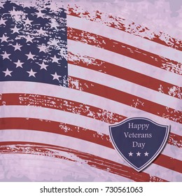 Veterans Day background for web design