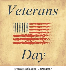 Veterans Day background for web design