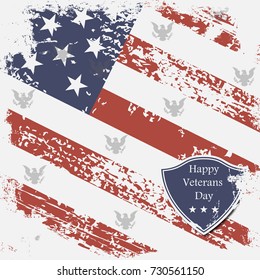 Veterans Day background for web design