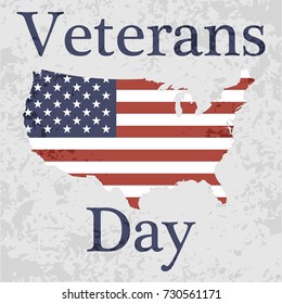 Veterans Day background for web design