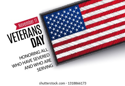 Veterans Day banner