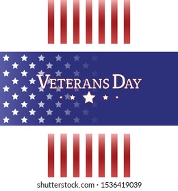 Veterans Day banner honoring all who served