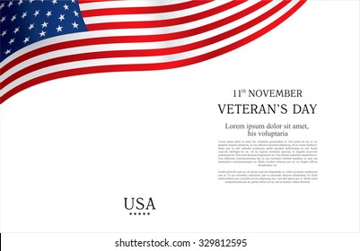 Veterans day. Brochure design templates