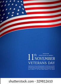 Veterans day. Brochure design templates