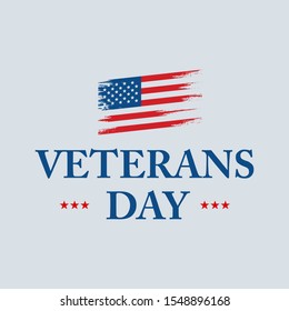 Veterans Day design, creative and simple